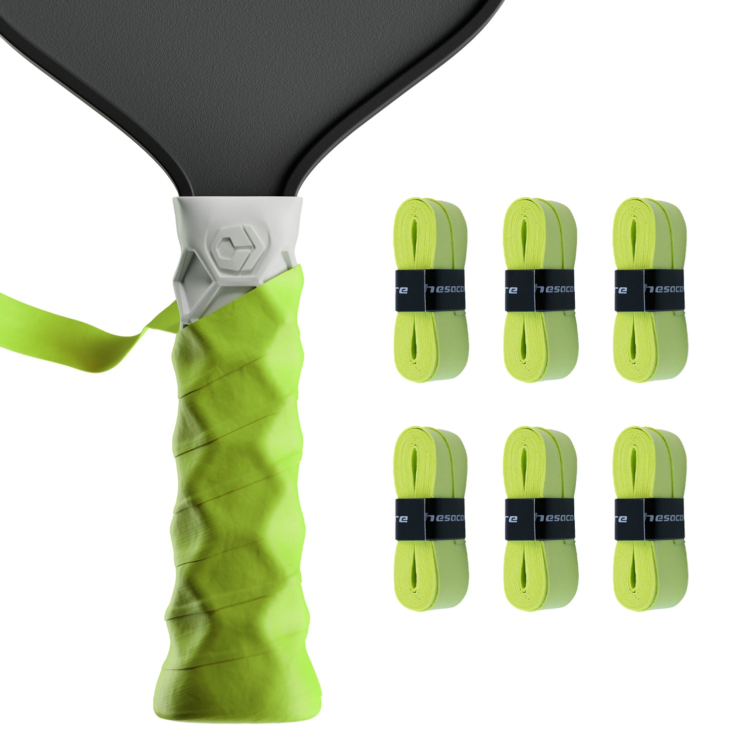 Tourna Grip Overgrip Per Pagaia Pickleball - Confezione Da 2, Assorbe Umidità, Made In USA - 3