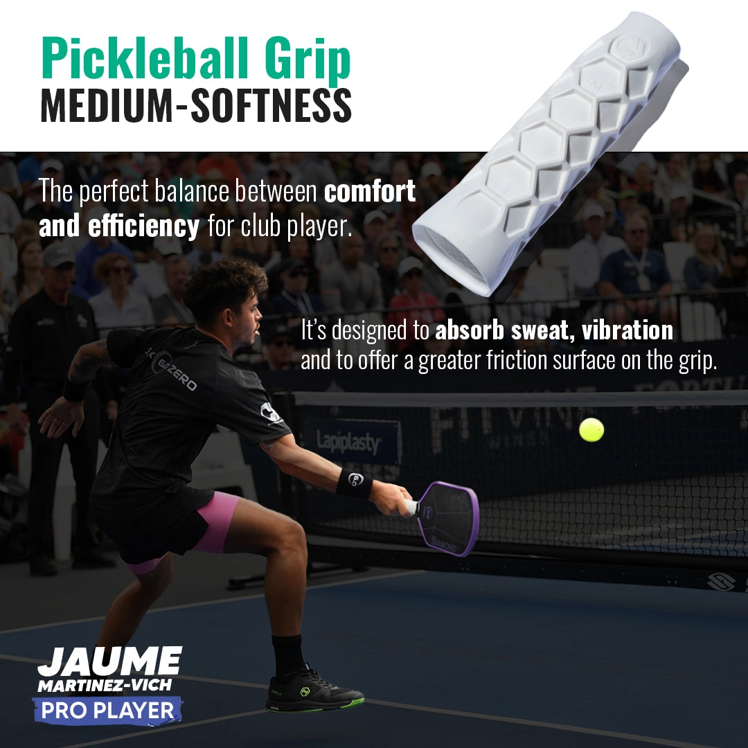 Hesacore Pickleball Paddle Grip – Gel-Griff Für Mehr Halt, Weniger Vibration & Schwitzen