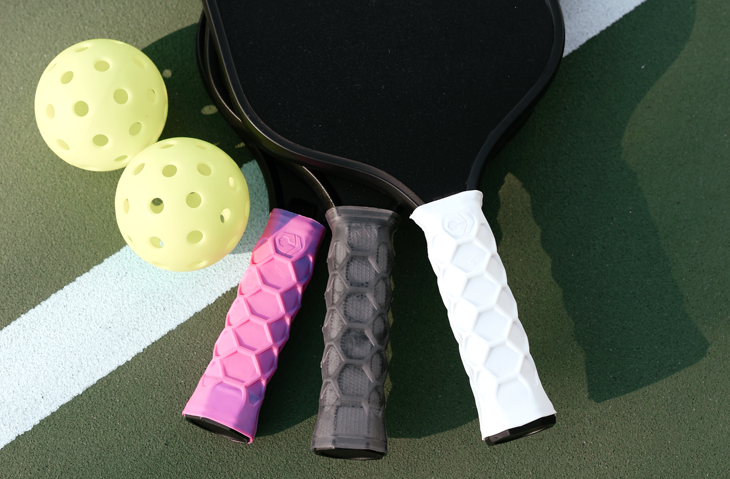  Hesacore Padel Tour Grip - Agarre cómodo para codo de tenis,  mayor fuerza de agarre, menos vibraciones, soporte para los dedos, ayuda a  las manos sudorosas, perfecto para jugadores de club