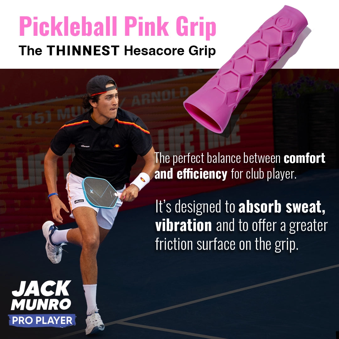 Pink Grip Pickleball Pink Grip – Hesacore Grip